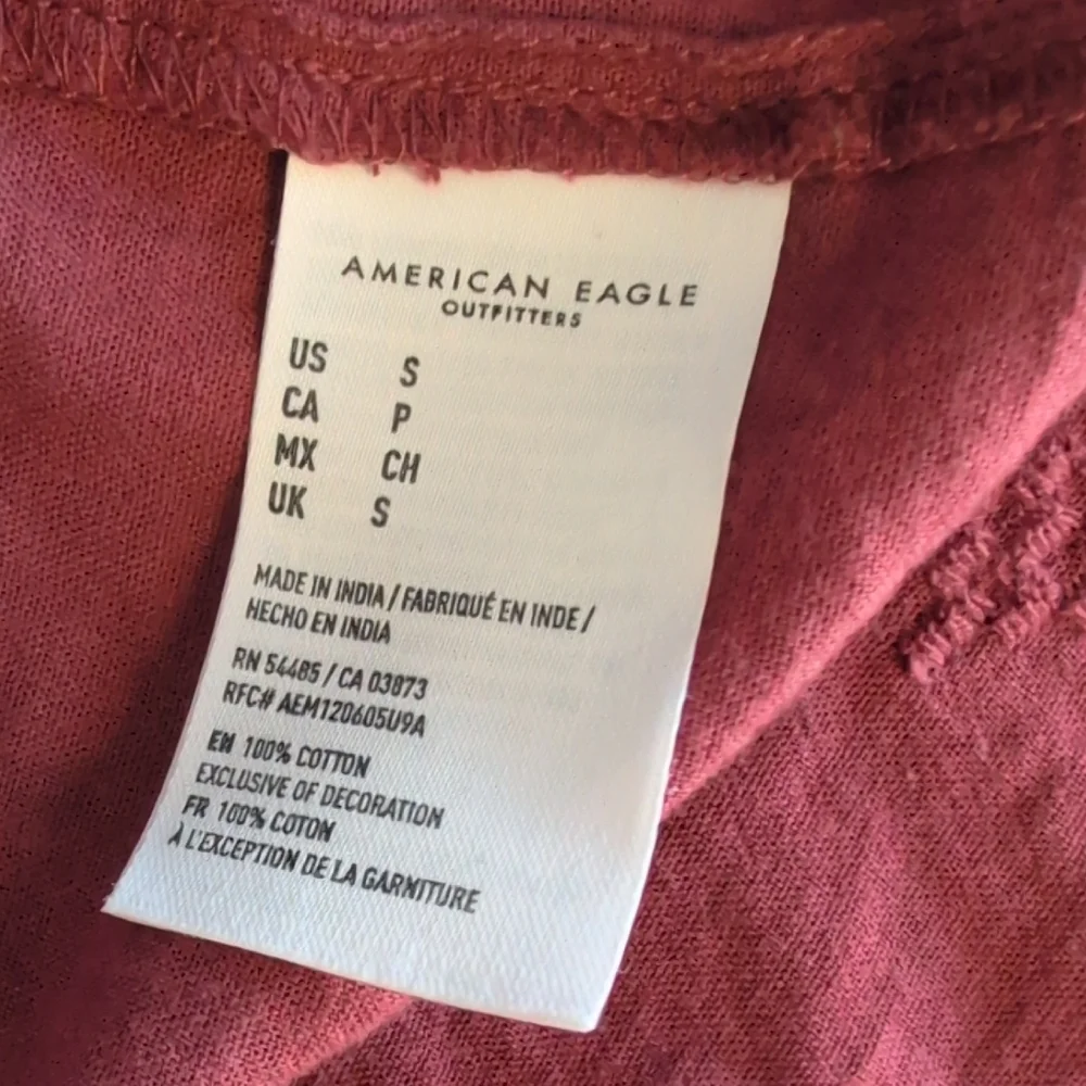 American Eagle Outfitters Lace Detail Flowy Crop Blouse S         C626